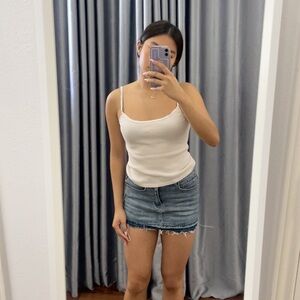Mini Denim Skirt